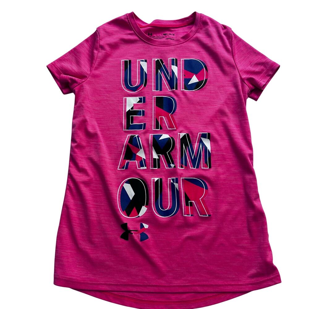 Under Armour Girls' Athletic Short Sleeve Tee - Minor Pulls